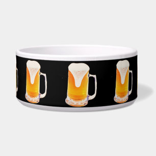 Comedero Beer Mug Pet Bowl