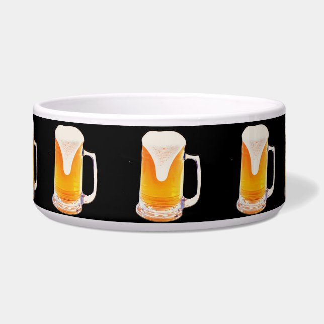 Comedero Beer Mug Pet Bowl (Frente)