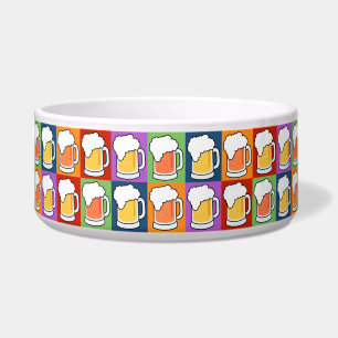 Comedero BeER Pop Art mascotas bowling