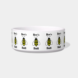 Comedero Bee's Butt Pet Bowl