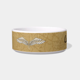 Comedero Beige Wings Bowl