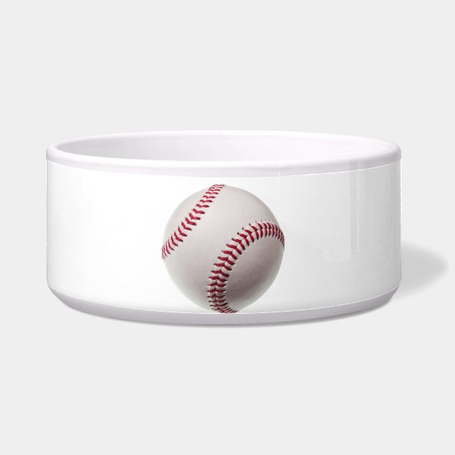 Comedero Béisboles - plantilla del fondo del béisbol del (Frente)