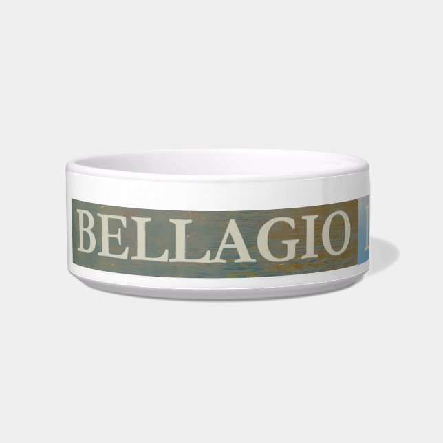 Comedero Bellagio Italia Poster Pet Bowl (Izquierda)