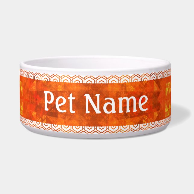 Comedero Bendiciones Abstract Art Dog Bowl (Frente)