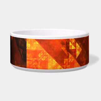 Comedero Bendiciones Abstract Art Dog Bowl
