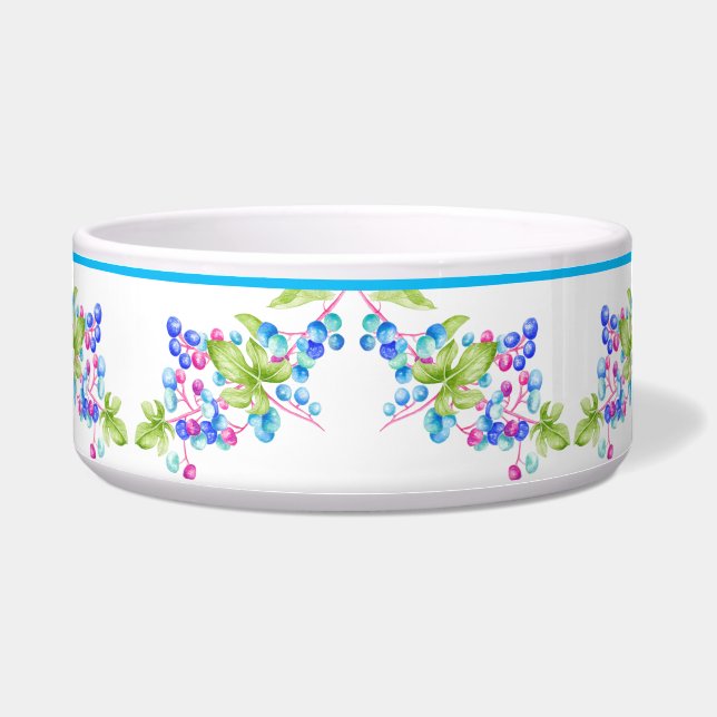 Comedero Berries de porcelana en una ensaladera (2) (Frente)