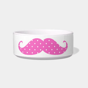 Comedero Bigote femenino de los lunares de las rosas