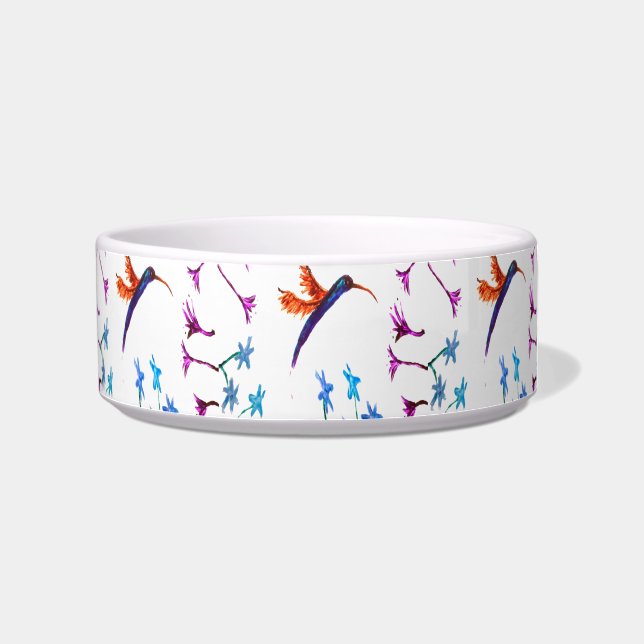 Comedero Bird Art Floral Hummingbird (Derecha)
