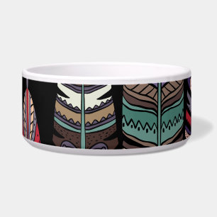 Comedero Birds Feathers Tribal Art Seamless