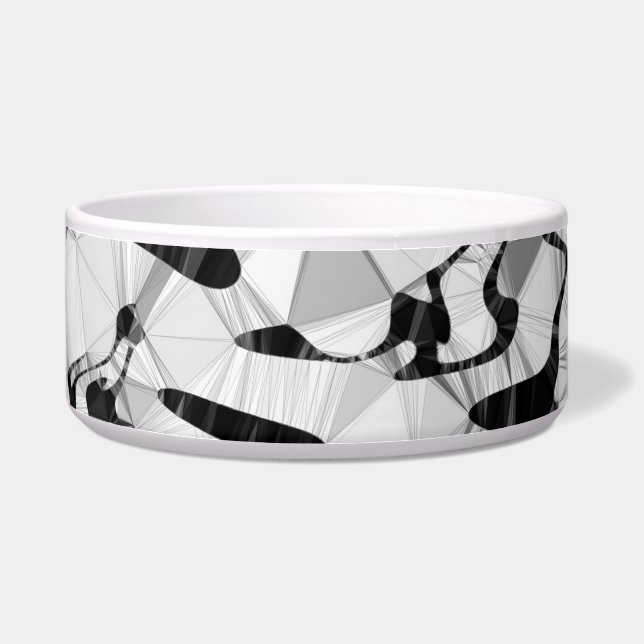 Comedero Black and White in Motion Pet Bowl (Derecha)