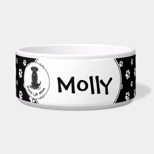 Comedero Black Lab Mom (Labrador Retriever Mom) Dog Mom