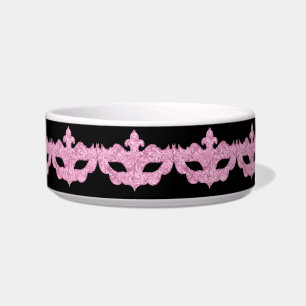 Comedero Black Pink Masquerade Princesa Mascota de alimenta