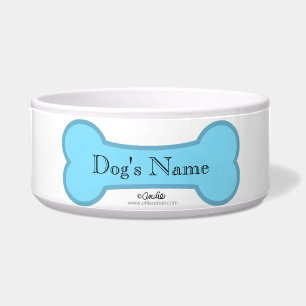 Comedero Blue Bone Boyish Dog Bowl