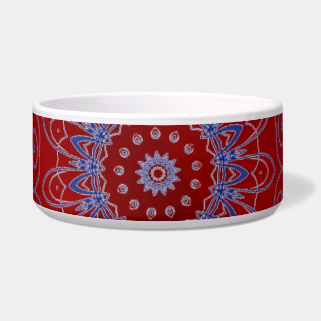Comedero Blue Lace Pet Bowl (Frente)