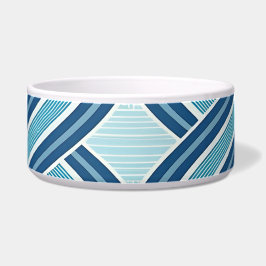 Comedero Blue Lines Pattern