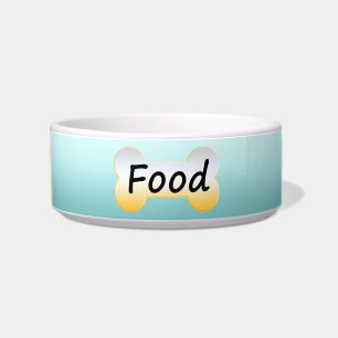 Comedero Blue Mascota Ceramic Food Bowl