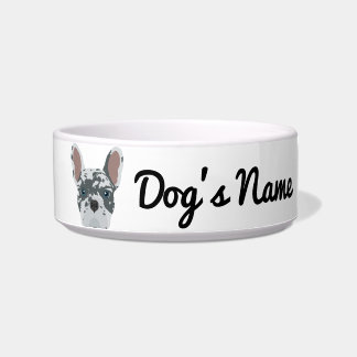 Comedero Blue Merle French Bulldog Bowl