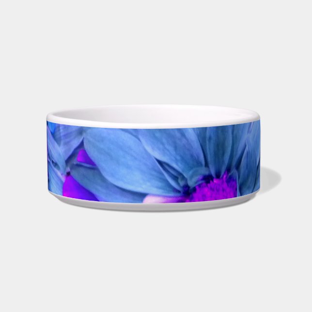 Comedero Blue N Purple Daisies Bouquet (Mascota) Bowl (Frente)