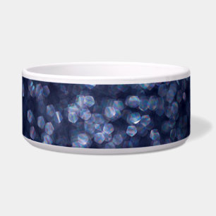 Comedero Blue Sparkle Bokeh Lights
