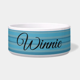 Comedero Blue striped monochromatic