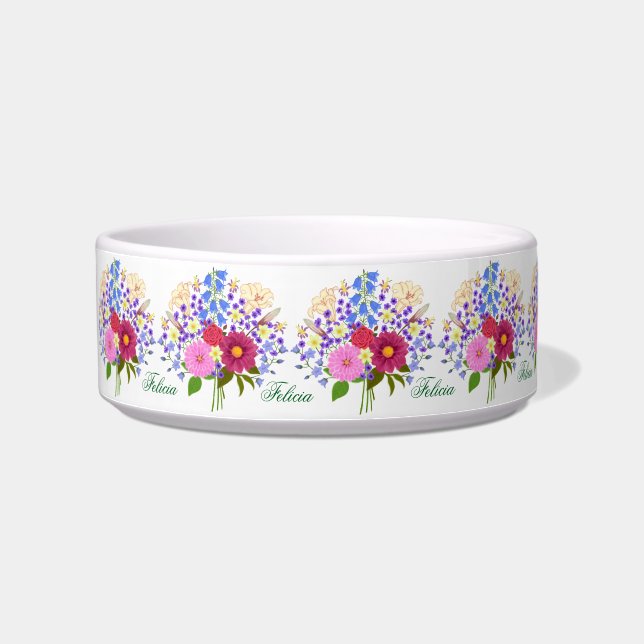 Comedero Blumenstrauss White Pet Bowl (Izquierda)