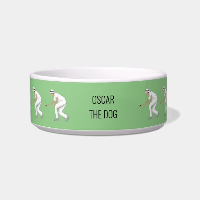 Comedero Bochas sobre césped (Frente)