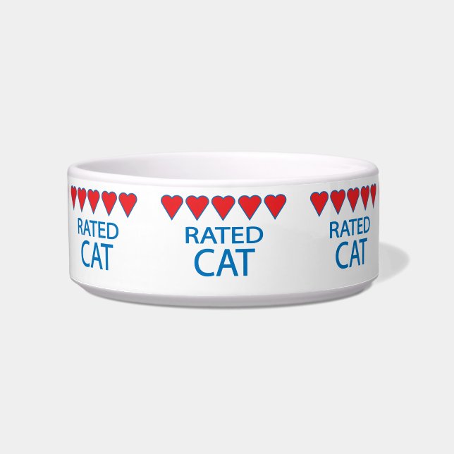 Comedero Bola de gato de cinco corazones (Frente)