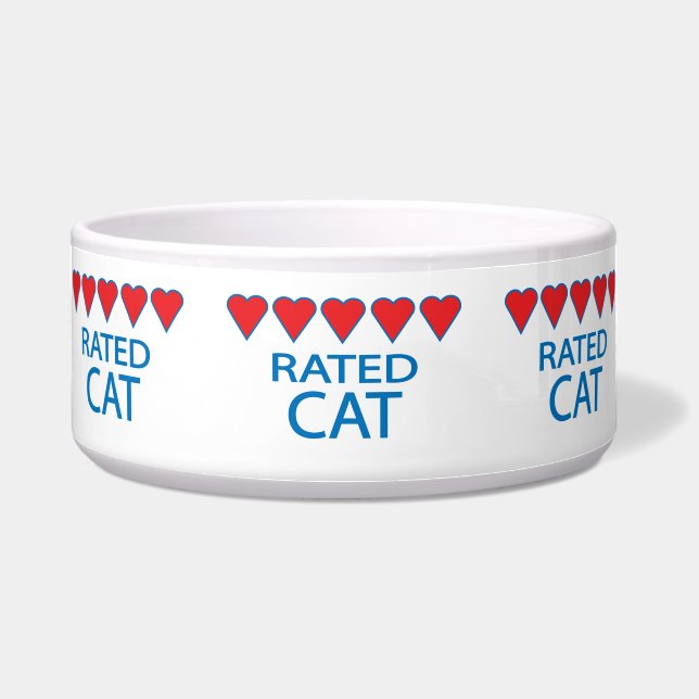 Comedero Bola de gato de cinco corazones (Frente)
