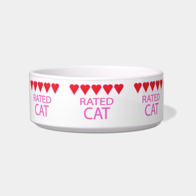 Comedero Bola de gato de cinco corazones (Frente)