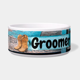 Comedero Bolas de mascotas personalizadas Boots de puertas 