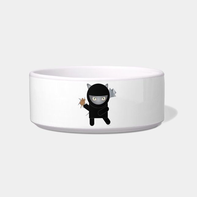 Comedero Boliche Ninja Kitty (Frente)