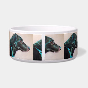 Comedero Boliche Pensive Black Dog Bowl