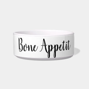 Comedero Bone Appetit divertido perro cachorro mascota bowl