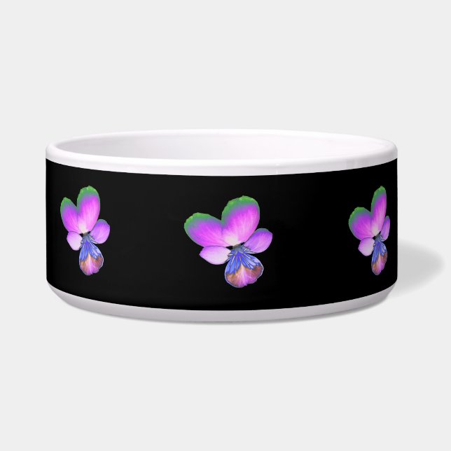 Comedero Bonito Pansy Dog Bowl (Frente)