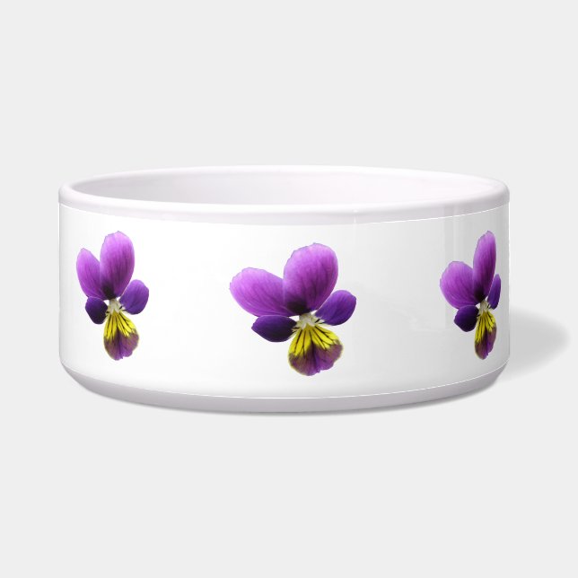 Comedero Bonito Pansy Dog Bowl (Frente)
