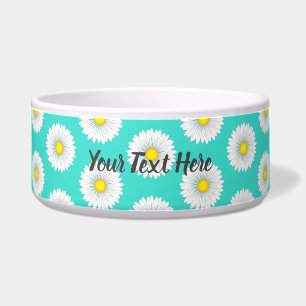 Comedero Bonito Turquesa Pequeña Daisy