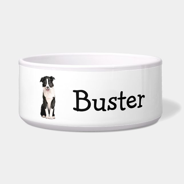 Comedero Border collie (Frente)