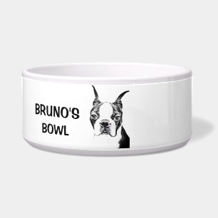 Comedero Boston Terrier