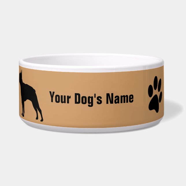 Comedero Boston Terrier ボ ス ン・テ リ ア (Frente)
