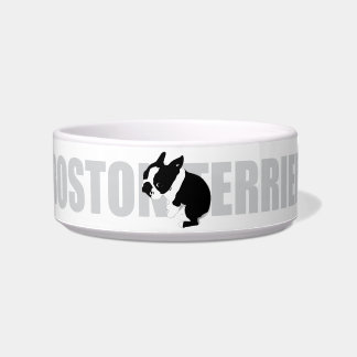 Comedero Bote de cerámica Boston Terrier