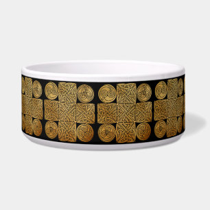 Comedero Bote de cerámica Celtic Knotwork Cross
