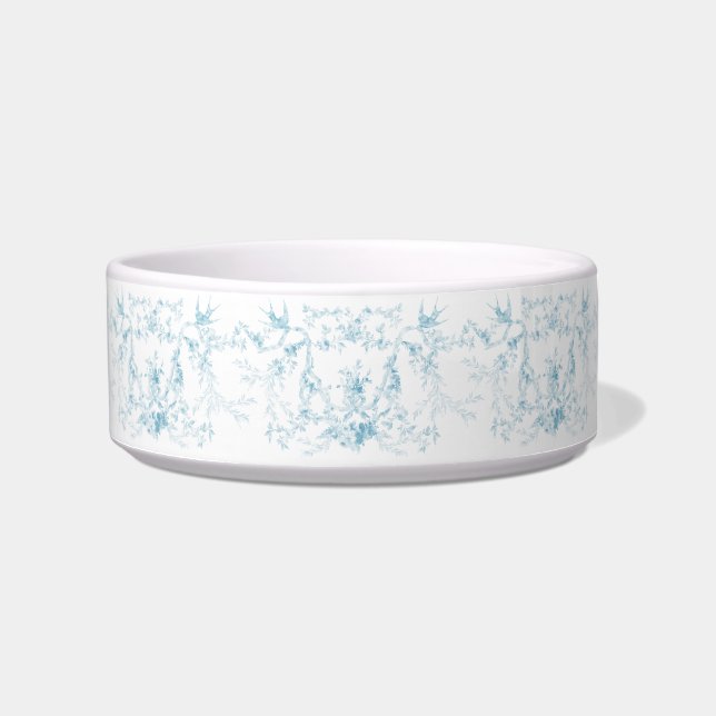 Comedero Bote de refrigerios de Aqua Floral Garland (Frente)