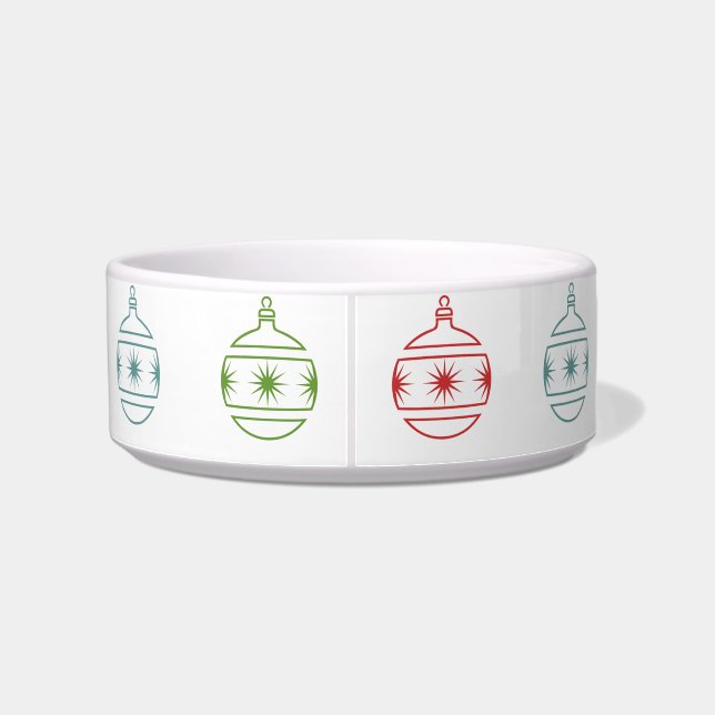 Comedero Bowl - Bolas de árbol de Navidad (Espalda)