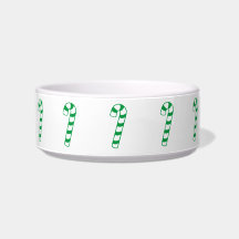 Bowl - Candy Canes en verde