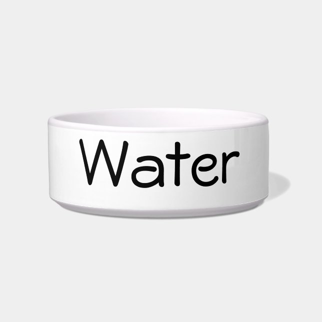 Comedero Bowl de mascotas de agua (Frente)