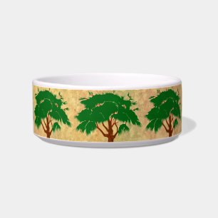 Comedero Bowl de mascotas de árbol