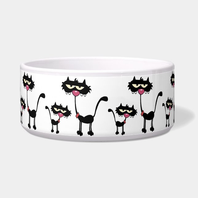 Comedero Bowl de mascotas/gatos flacos (Derecha)