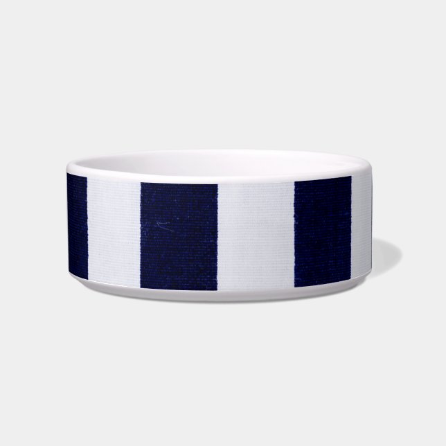 Comedero Bowl de mascotas personalizado con nombre personal (Frente)