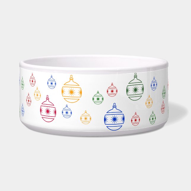 Comedero Bowl - Ornamentos de árbol de Navidad (Frente)