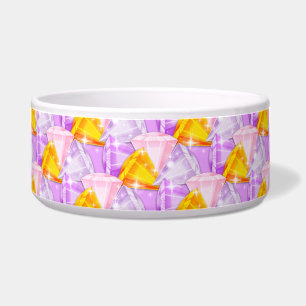 Comedero Brillante-Brillante-Diamantes-Diagonal-